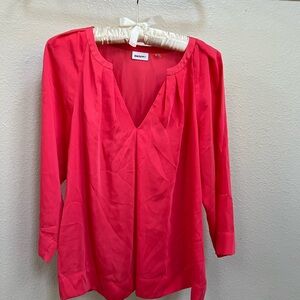 DKNY Women's Pink Blouse
